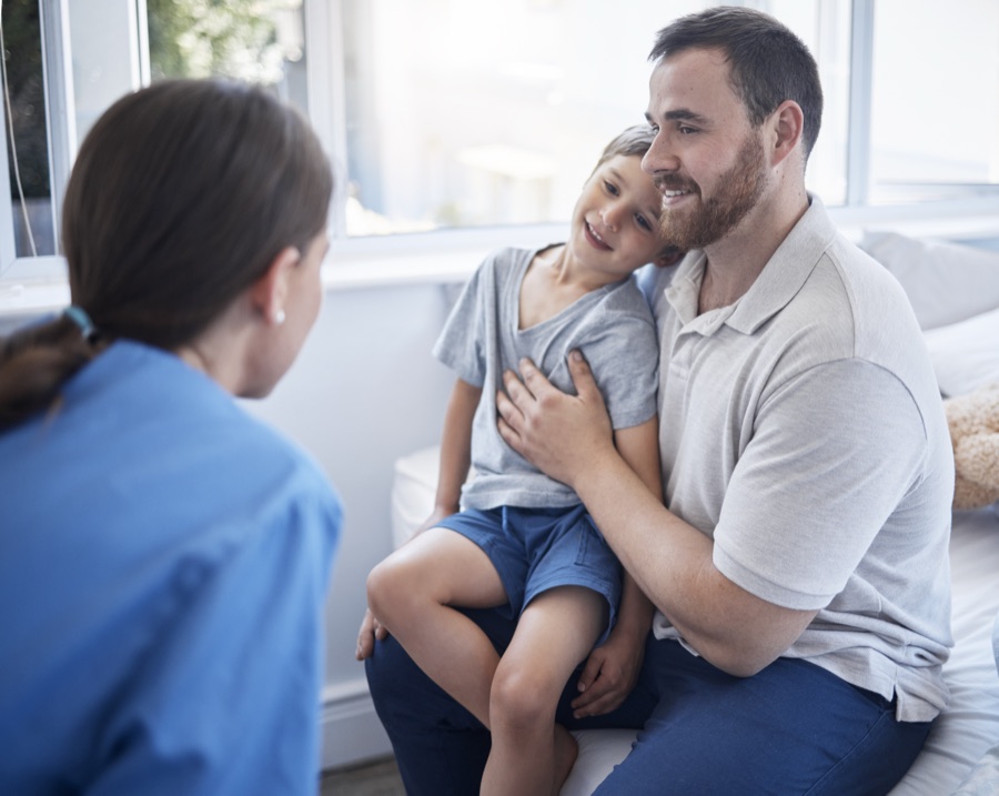 Speech-language therapy session